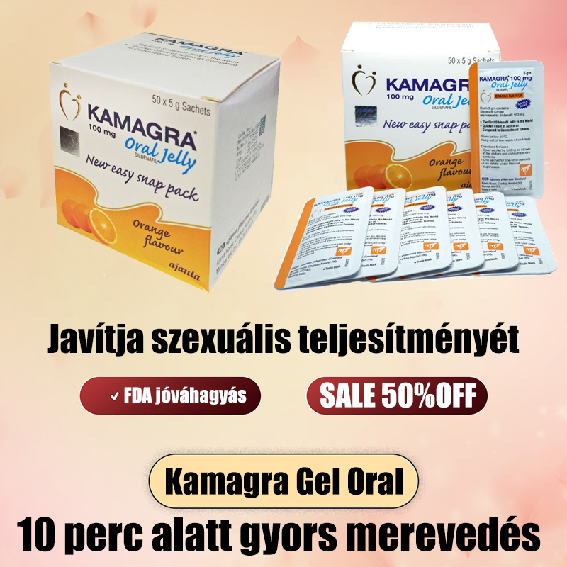 Kamagra szájgél [utánvétes fizetés, ingyenes házhozszállítás, diszkrét és bizalmas ügyfélkiszállítás] - 1 doboz Kamagra szájgél [100 mg × 50 tasak] - Vegyes ízekben.